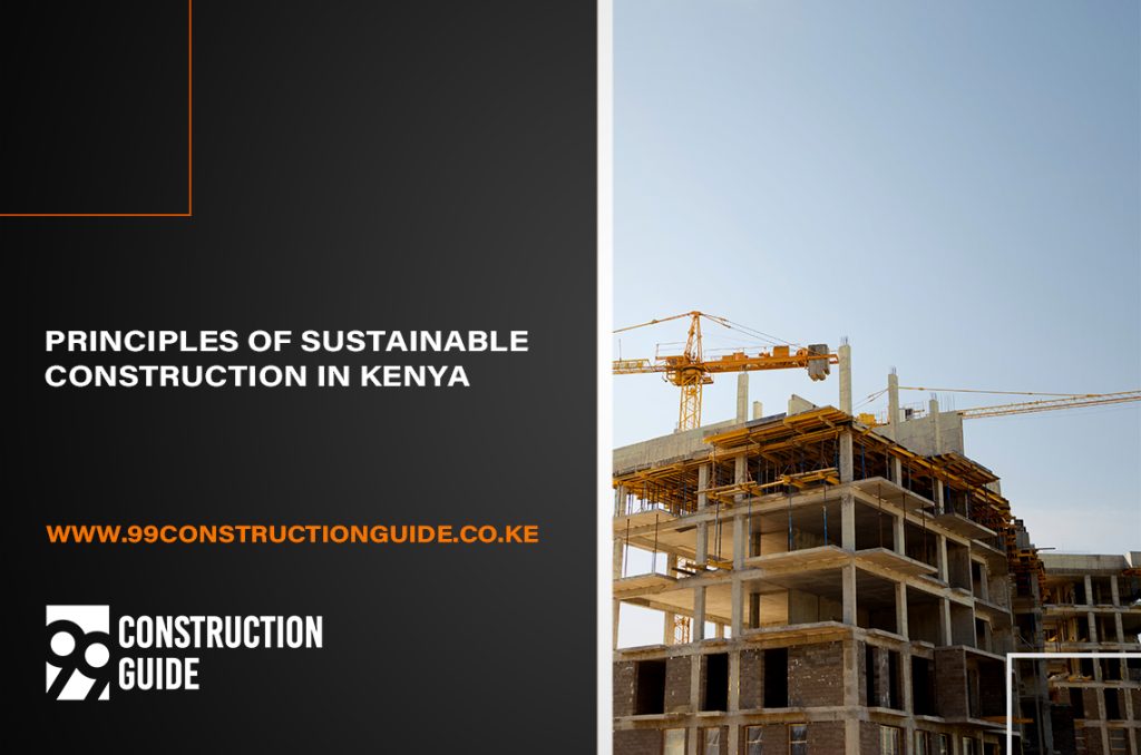 principles of sustainable construction in kenya