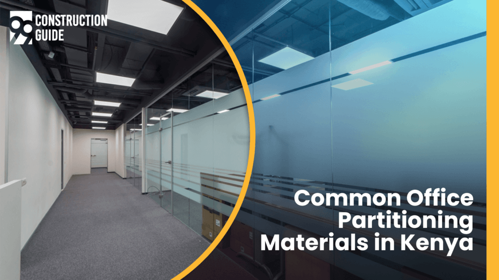 common office partitioning materials in Kenya